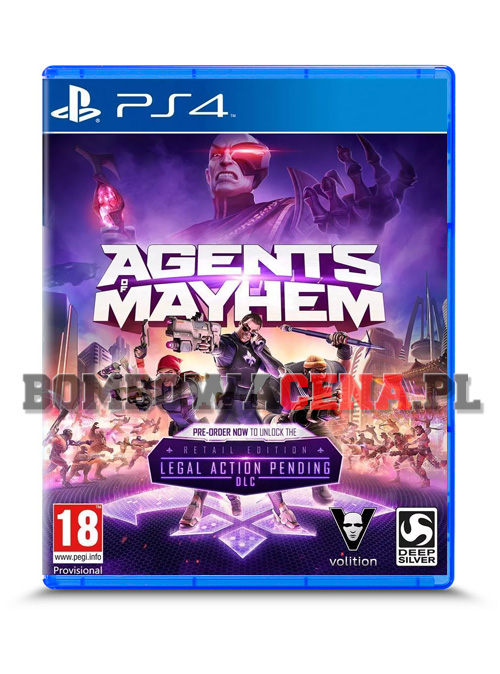 Agents of Mayhem [PS4] Day One Edition, PL