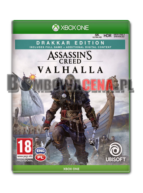 Assassin\'s Creed: Valhalla [XSX][XBOX ONE] Drakkar Edition, PL