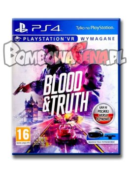 Blood & Truth [PS4] VR PL NOWA