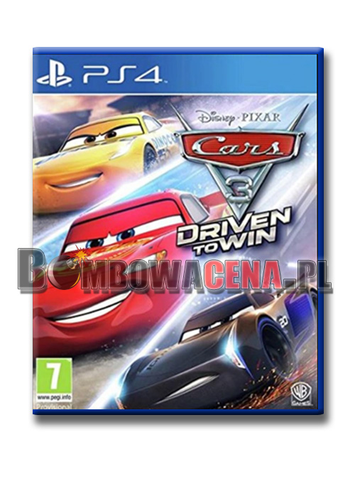 Cars 3: Driven to Win [PS4] PL, NOWA