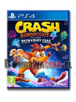 Crash Bandicoot 4: Najwyższy czas [PS4] PL, NOWA