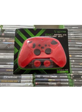 Czerwona nakładka na kontroler xbox series X/S