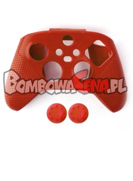Czerwona nakładka Battletron na kontroler xbox series X/S [XSX] NOWA