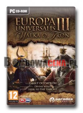 Europa Universalis III: Walka o tron [PC] PL, NOWA
