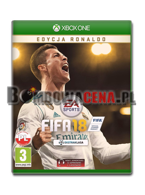 FIFA 18 [XBOX ONE] PL , Edycja Ronaldo