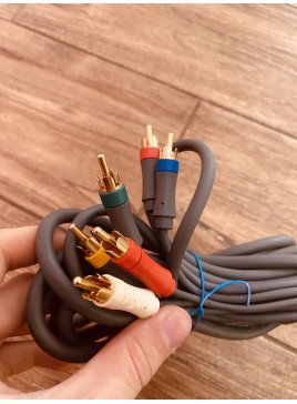 Kabel komponent HD TV do XBOX 360 z wieloma końcówkami 