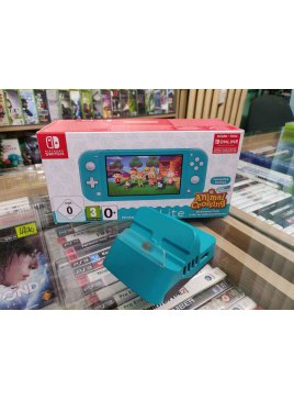 Konsola Nintendo switch lite + baza + zasilacz + pudełko + gwarancja