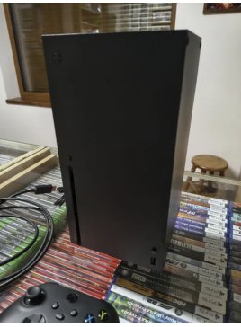 Konsola Xbox series x, pad, okablowanie, gry (51)