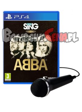 Let's Sing ABBA + 1 mikrofon [PS4] PL, NOWA
