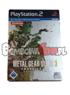 Metal Gears Solid 3 Snake Eater, pudełko Steelbook