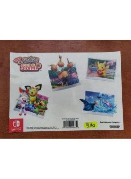 Naklejki new pokemon Snap Nintendo switch