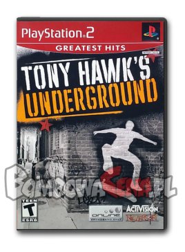 NTSC USA - Tony Hawk's Underground [PS2] Greatest Hits