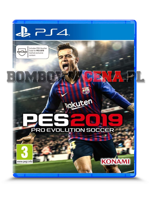Pro Evolution Soccer 2019 [PS4] NOWA