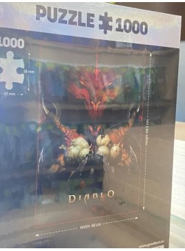 Puzzle z gry Diablo 1000 elementów puzli, NOWA
