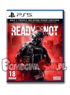Ready or Not [PS5] Day 1 Triple Weapon Pack Edition, PL, NOWA