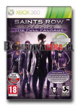 Saints Row: The Third [XBOX 360] PL, The Full Package
