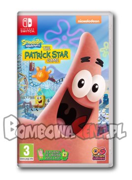 SpongeBob Kanciastoporty: Gra Patryka Rozgwiazdy [Switch] PL, NOWA