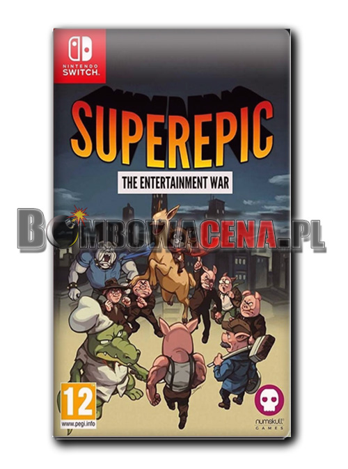 SuperEpic The Entertainment War [Switch] NOWA