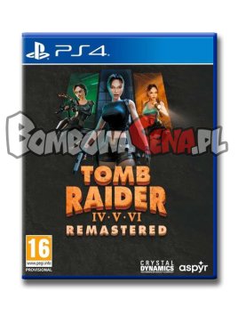 Tomb Raider IV - V - VI Remastered [PS4] PL, NOWA