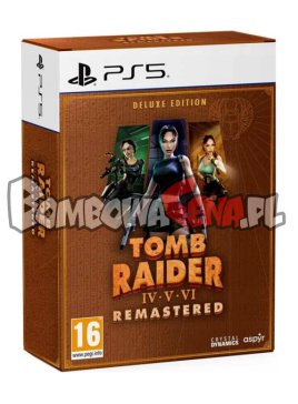 Tomb Raider IV - V - VI Remastered [PS5] Deluxe Edition PL, NOWA