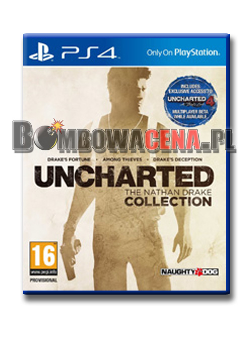 Uncharted: Kolekcja Nathana Drake\'a [PS4] PL dubbing