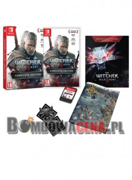 Wiedźmin 3: Dziki Gon - Edycja kompletna [Switch] Box PL